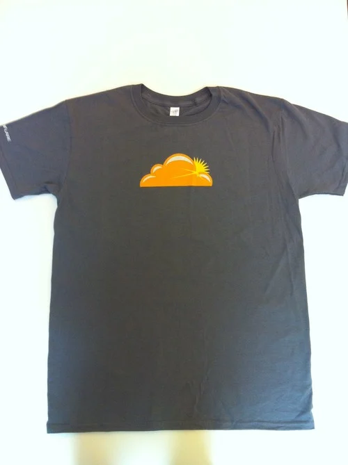 Inaugural Cloudflare T-shirts